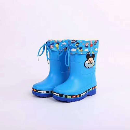 Kids Lovely Cartoon PVC Rubber Rain Shoes Rain boots