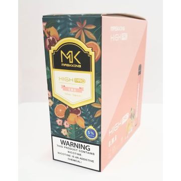 Maskking 1000 Puffs 5% Nicotine Salt Disposable Vape Juice สำหรับพัฟพลัส