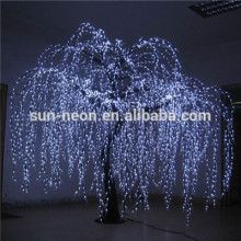 Solar Garden Lights Led White Willow Tree, Led Lighted Willow Tree Lights