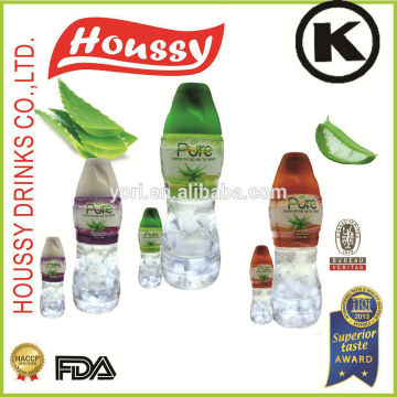 2015 Hot Product Houssy 330ml Bottled Aloe Vera Cube Drink For Health