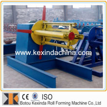 5t hydraulic decoiler roll forming machine