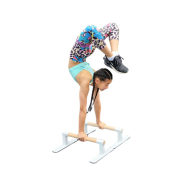 Portable Wood Push Up Bar: Best Seller Parallel Bars for Gymnastics
