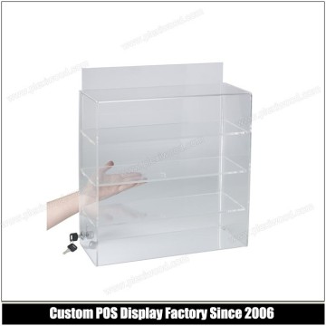 Clear Acrylic Lockable Display Case