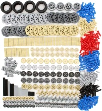Stemedu 638PCS MOC Gear and Axle Set