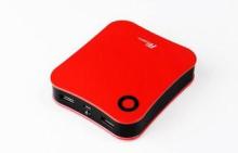 Red Super Power USB Rechargeable Battery Pack 10400MAh For