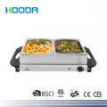 Electric buffet food stainless steel warmer set heater