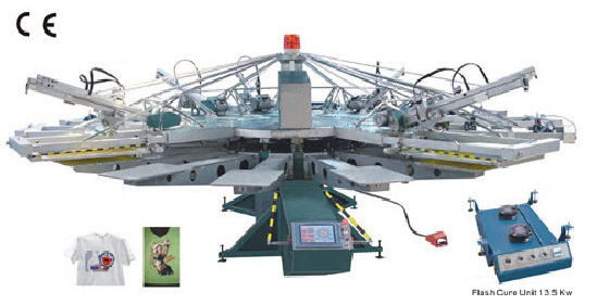 Automatic Textile Screen Printing Machine(ZXYH-156/8)