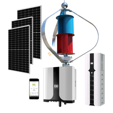 Off Grid Solar wind Hybrid 20KW Solar System