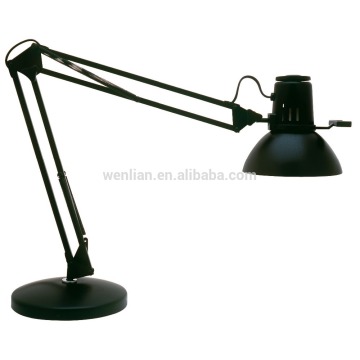 Black modern table lamp