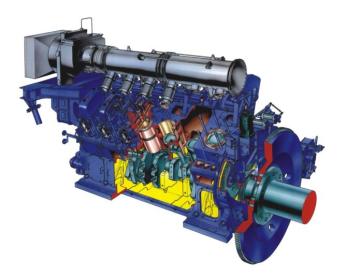 Ku30A MARINE DIESEL ENGINES