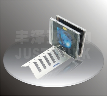 Promotional acrylic cd/dvd storage rack FZ-A-0019