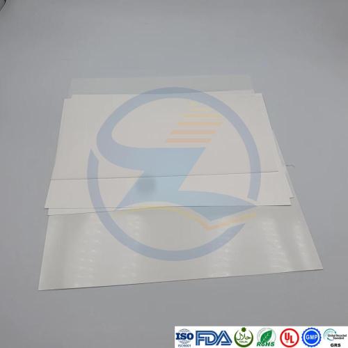Rigid Glossy/Matte Opaque Water Diffused PET Films