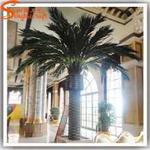 Unique design of fiberglass artificial date palm trees for decoration