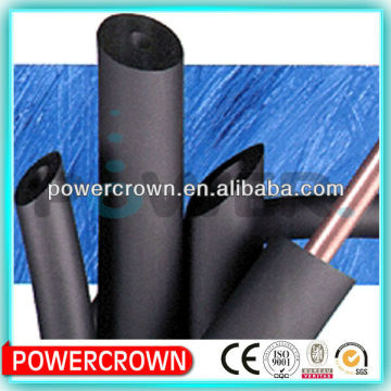 thermal insulation NBR foam rubber tubing/flexible foam tubing/square rubber tubing