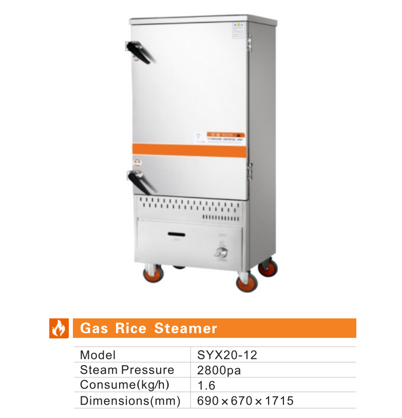 rice steamer Commercial kitchen utensils professional 12-disc steamer steaming rice cabinet gas steam cabinet