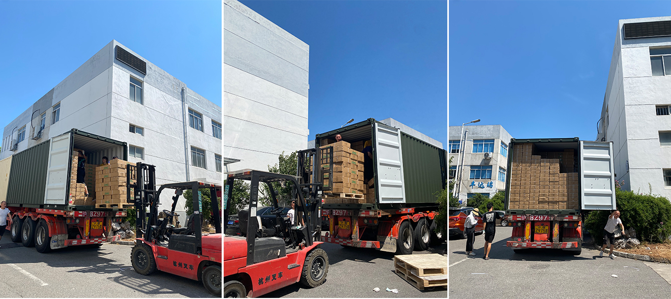 Container Loading Of The Electric Sit Stand Desk