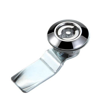 Silvery Chrome-Plated ZDC Cam Locks For Cabinet