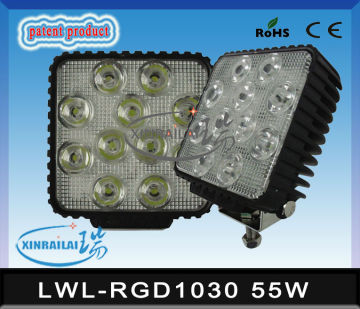 agricultural machine part 55w led work light RGD1030 agricultural machine part