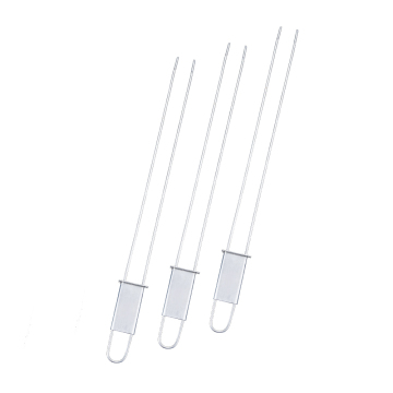 Metal Stainless Steel Skewers with Slider: Perfect BBQ Shish Kabob Sticks for Outdoor Grilling