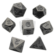 Wholesale D&D Metal Dice Sets: Custom Polyhedral Dice for Tabletop Games
