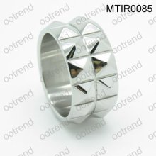 Unique design women titanium rings, hot sale gr 1 titanium ring