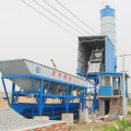 Stationary type HZS60 concrete batching plant