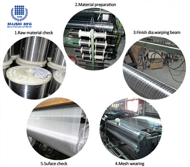 Supply Micron Stainless Steel Woven Filter Mesh Food Grade