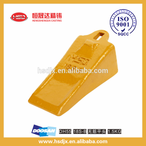 Deawoo parts casting bucket tooth/ Mini excavator bucket teeth