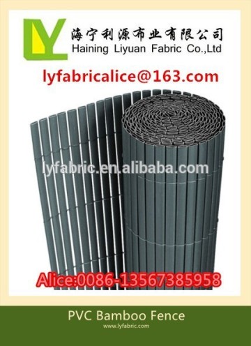 1x3m PVC fence PVC bamboo fence PVC balcony fence