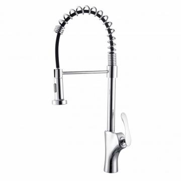 High-quality spring pull down brass kitchen Mixer faucet