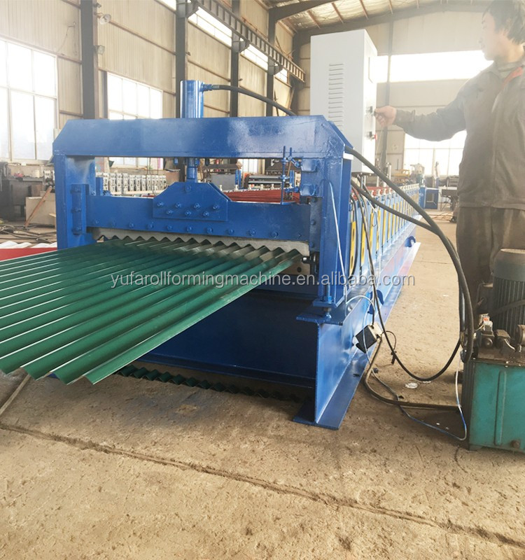 hot sale corrugated machine price for metal sheet types