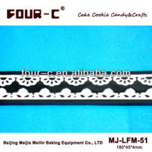 Silicone gum paste lace mat for sugarcraft, classic sugar art impression mat