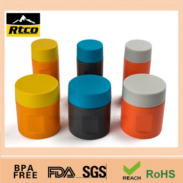 Capsule bottle sports nutrition package Plastic canister