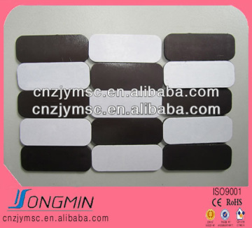 die cut stationary rubber magnetic sticker