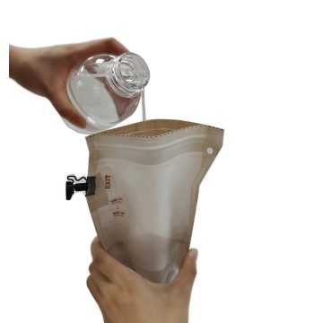 Emballage d&#39;inventaire portatif de poche de bec de sac de cafetière