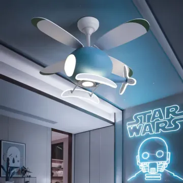 Children's electric fan light, ceiling fan light