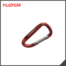 Aluminium Climbing Button Carabiner Key Chain