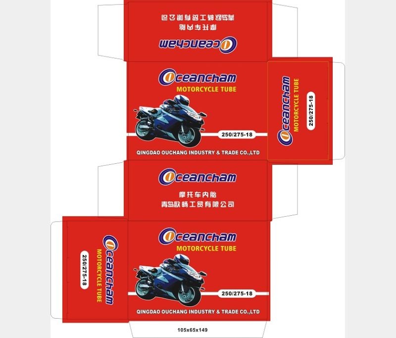 Butyl and Natural Inner Tube for Motorcycle