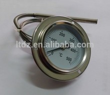 metal round remote thermometer for boiler