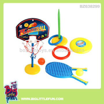 Sport toy set,ring toss,mini basketball toy