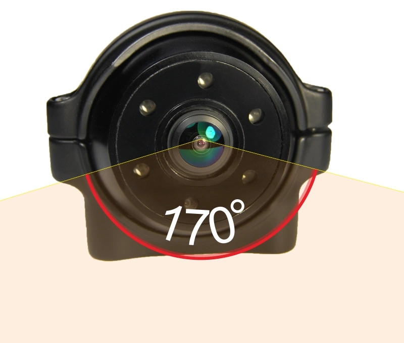 720p Ahd Wide Angle Starlight Night Vision Backup Camera with IP69K Waterproof