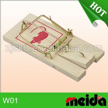 Pest Control Wooden Mousetrap for Rodent Control