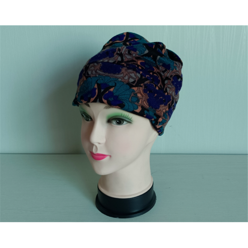 Bonnet de sommeil turban à cheveux imprimés à séchage rapide