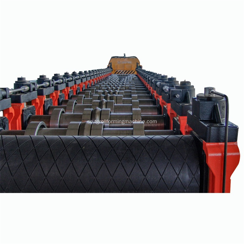 Galvaniserad stål Silo Panel Roll Forming Machine