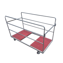 Wholesale Hotel Catering Banquet Event Metal Round Folding Table Cart