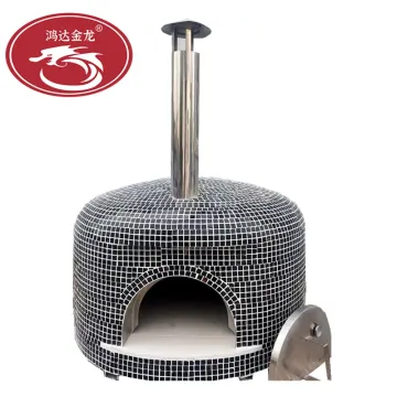 Portable Countertop Outdoor Charcoal Brick Professional Pizzas Wooded Ovens Dome for Pizza