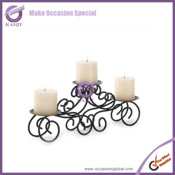 Black Wrought Iron Wholesale Floor Standing Candelabras Candle Holder Wholesale