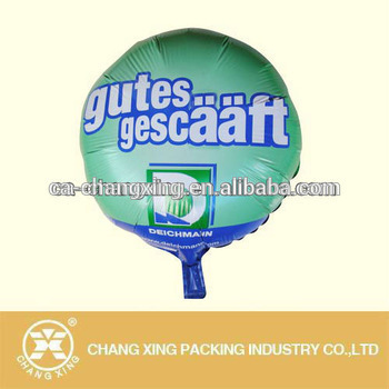 Customized Printed Promotion Colorful Balloon Shape Balloon
