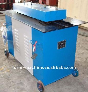 Metform aluminum sheet flange lock former