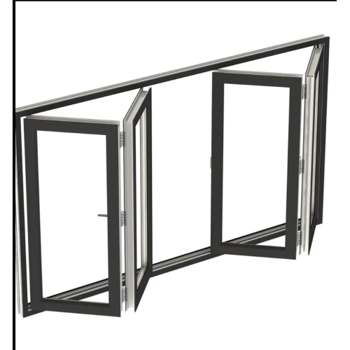 NFRC America Standard Aluminum Bi-folding windows
